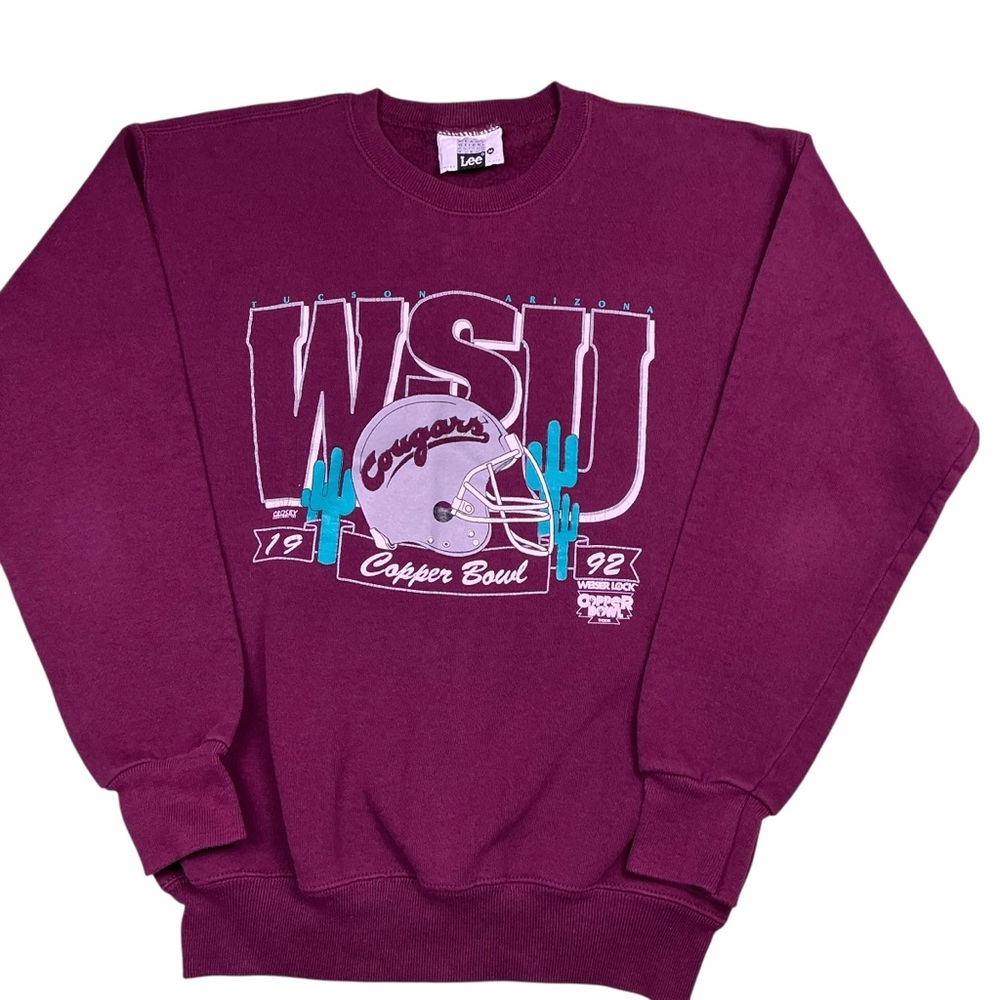 Vintage Washington State Cougars 1992 Copper Bowl Crewneck Sweatshirt USA